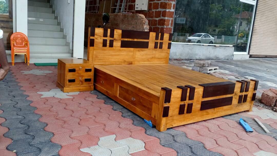 Teak Cot 
