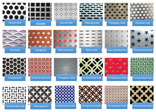 Decorative Perforated Metal Sheet from Southern Metal Perforators 