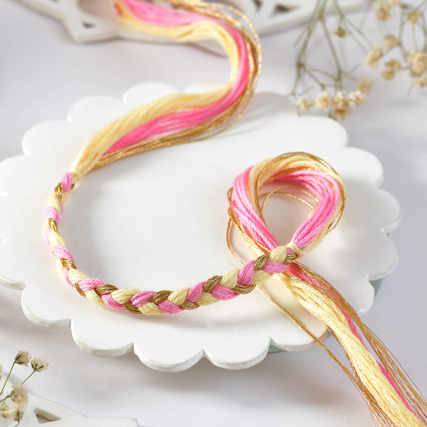 Traditional Braided Rakhi Dori - Kavya Rakhi by Kavya Rakhi, Pathardi