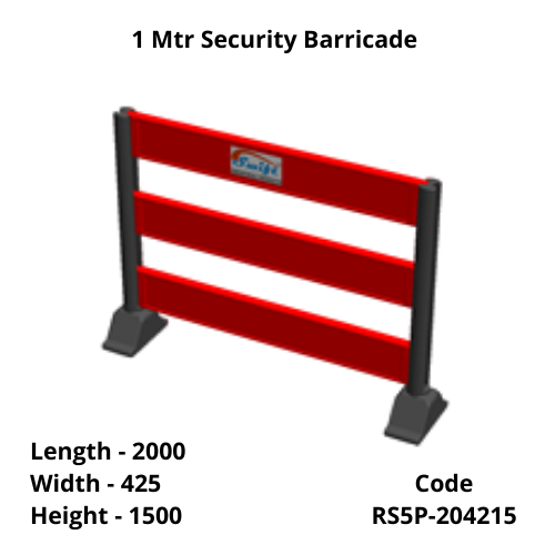 Swift Security Barricade - 2 Mtr