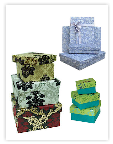 Handmade Paper Gift Boxes from A L Paper House LLP Jaipur 