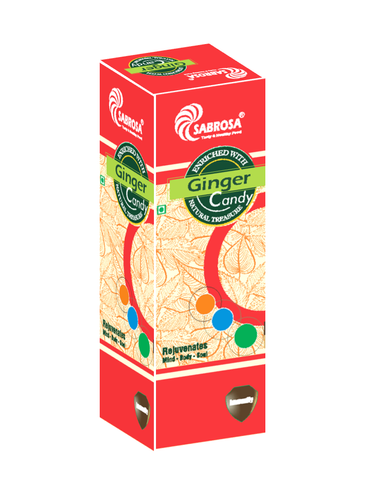 Sabrosa Round Ginger Candy
