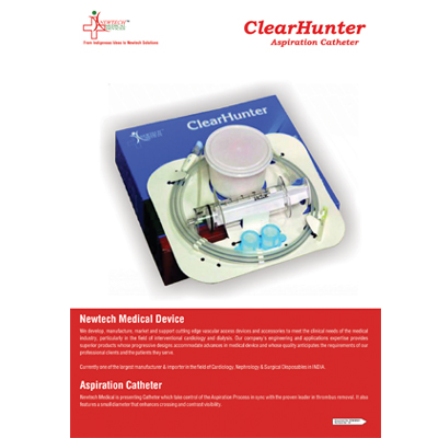 Aspiration Catheter from Newtech Medical Devices