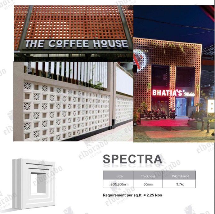 SPECTRA Design Stone Jallis from Eldorado Stone✅