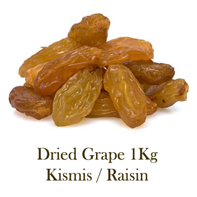 Dried Grape Kismis / Raisin 1Kg from Mynuts