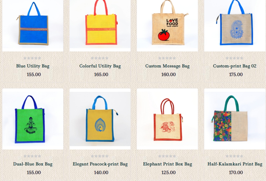 Fancy Jute Bag from Sun Jutebags