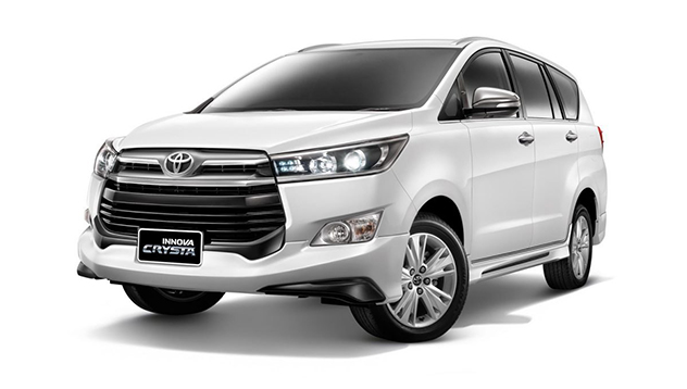 INNOVA CRYSTA rental from rajarshi travels
