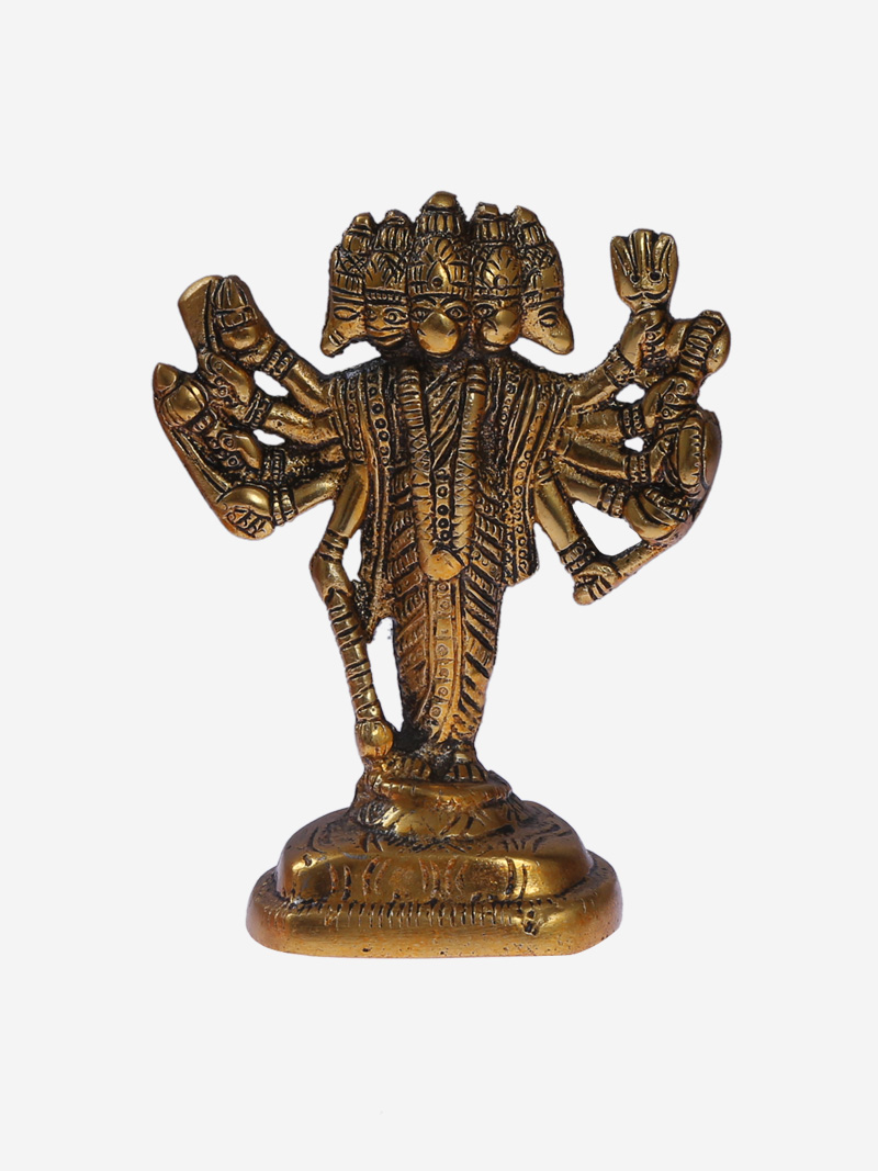PANCHMUKHI HANUMAN BRASS IDIOL from Shri Krishna Store