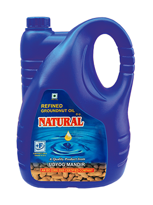 Natural Refined Groundnut Oil 5L
