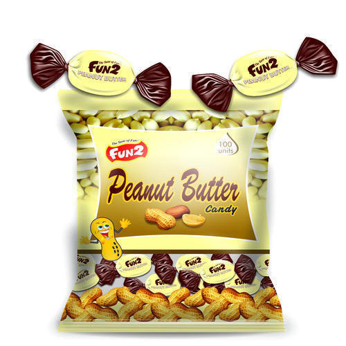 Peanut Butter Candy - 100 Pcs Packet