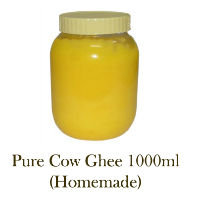 Pure Cow Ghee 1000ml (Homemade) from Mynuts