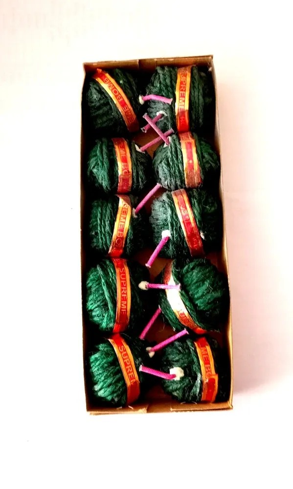 Green Noise Maker Commando Bomb from Mohammed jalil & sons Diwali crackers