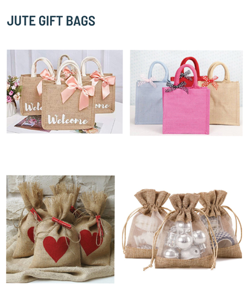 JUTE GIFT BAG from Juteque