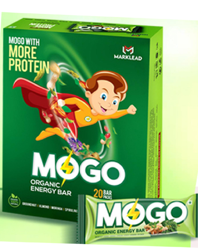 MOGO MORINGA  ORGANIC  SUPEK ENERGY BAR from RGN FOODS PVT LTD
