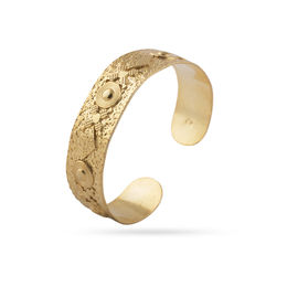 GOLDEN PLATING ROUND DESIGN BRACELET
