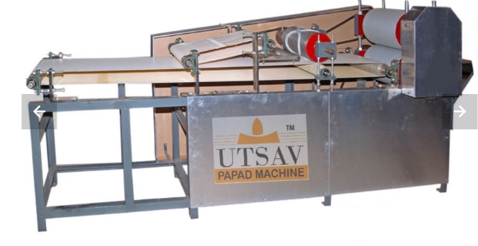 SEMI AUTOMATIC PAPAD PRODUCT MACHINE from UTSAV PAPAD MACHINE