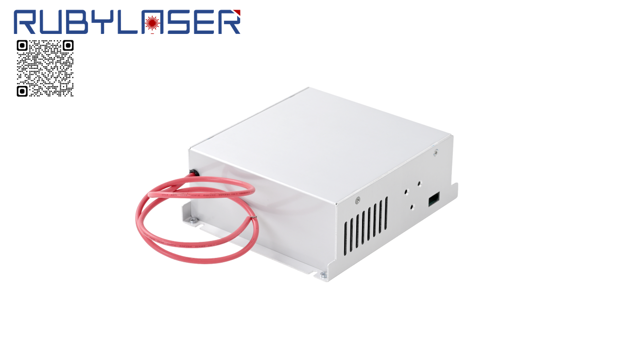 RUBYLASER 40W HV CO2 laser power source for 800/700mm CO2 laser tube rubylasertech