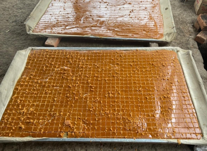 Natural Jaggery Barfi from Mahadev jaggery
