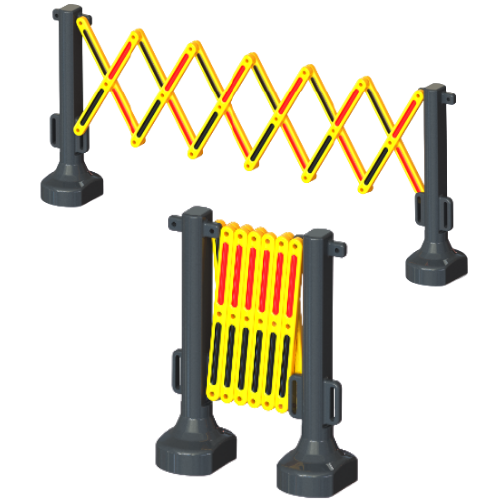 Swift Expandable Barricade - 2.5mtr from Swift Technoplast Pvt Ltd