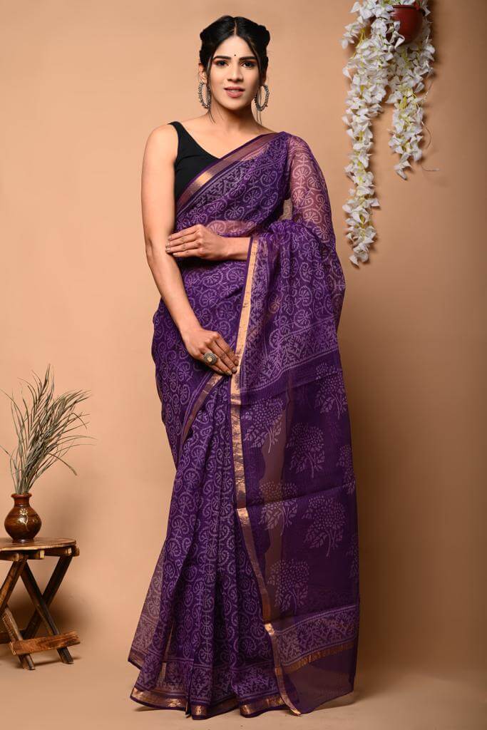 Deeptex Sarees || Mulmul Batik Sarees from FabricKart