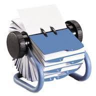 Rolodex Cards