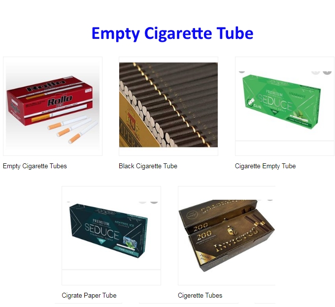 Empty Cigarette Tube