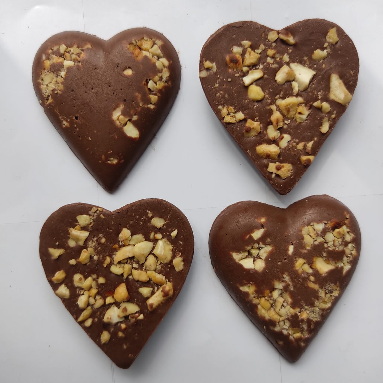 Valentine Day Special Heart Shape Dry Fruit Chocolates