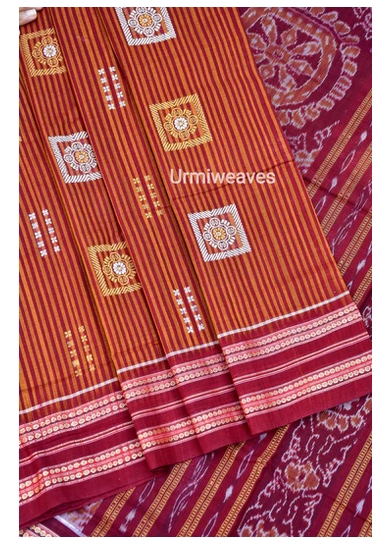 Sambalpuri Cotton Saree - Amrita 