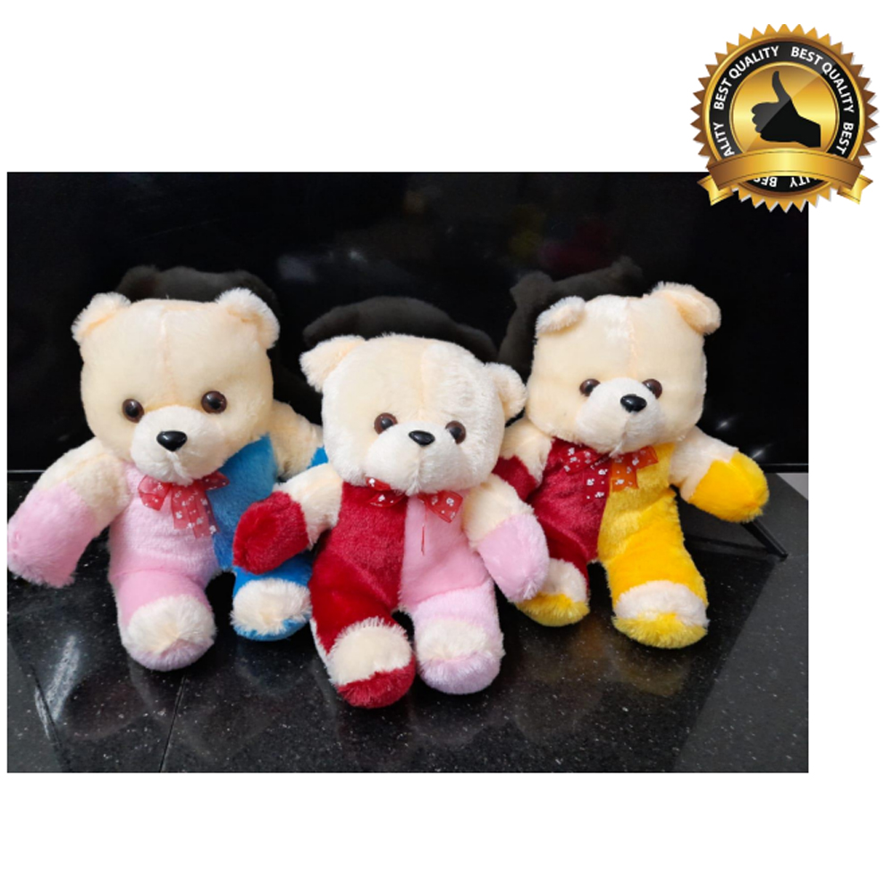 Muti Colour Teddy No 2, 14 Inch from LM toys