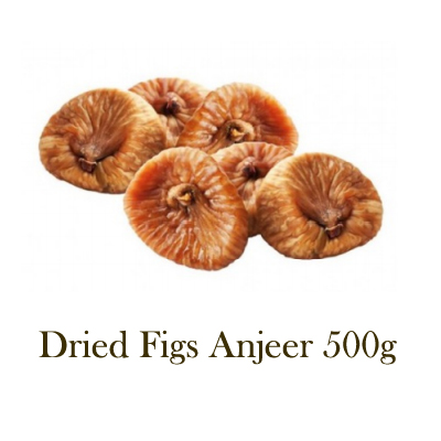 Dried Figs Anjeer 500g from Mynuts