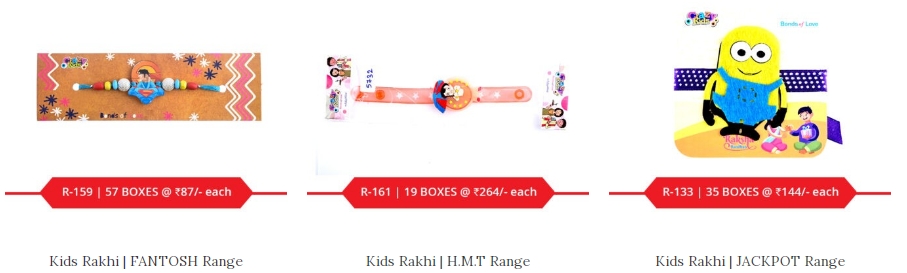 Kids Rakhi 2 from Shree Rakhi