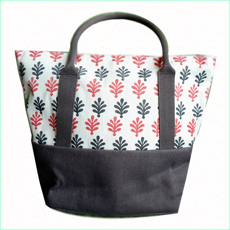 Jute Printed Bag from Revgarbs