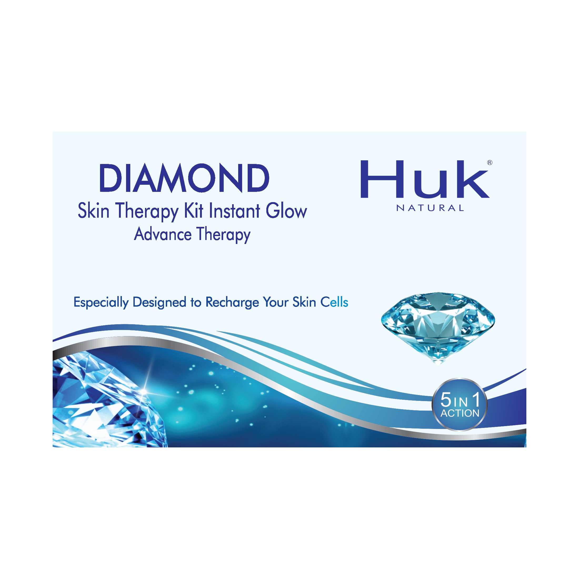 Huk Diamond Facial Kit from Huk Natural