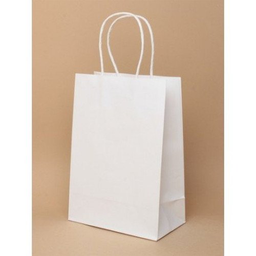 White Kraft Paper Bags from Jackpot Durables