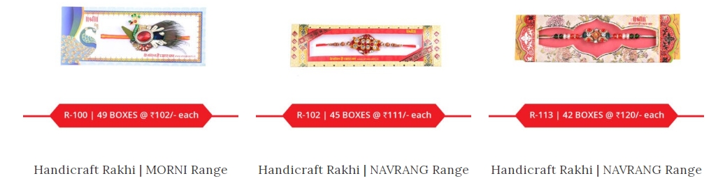 Handicraft Rakhi 3 from Shree Rakhi