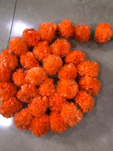 Plastic Marigold Flowers from Disha Creation