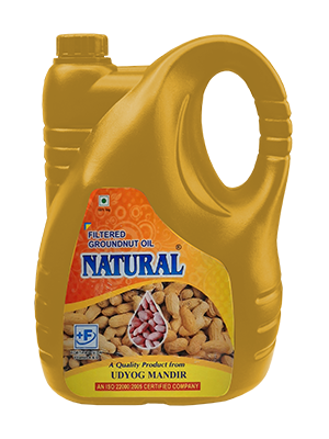 Natural Filtered Groundnut Oil 5L