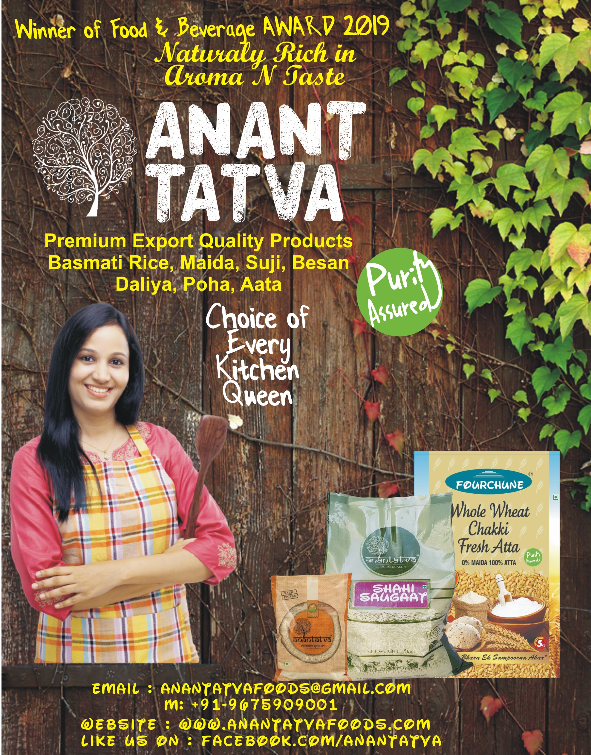 Wheat Flour Aata from Anantatva