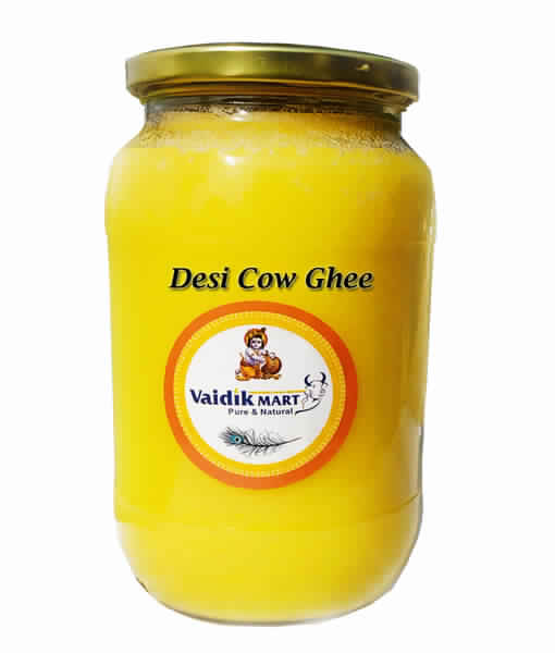 VaidikMart Desi Cow Ghee 1 LTR  from Kamdhudha Panchagavya Product