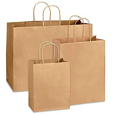 Promotional Brown Kraft Paper Bags from Jackpot Durables