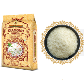 Diamond 1121 Creamy / Parboiled Basmati Rice from Shri Lal Mahal Basmati Rice