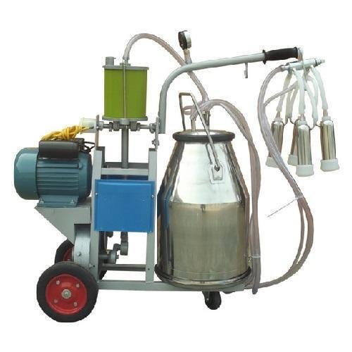 Fixed Single Bucket Automatic Milking Machine from Master dairy equipments