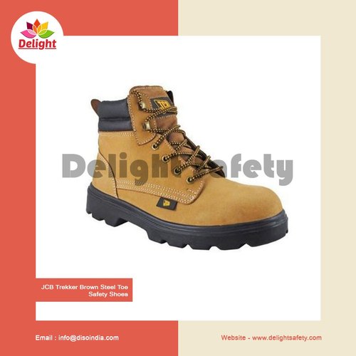 JCB Trekker Brown Steel Toe Safety Shoes