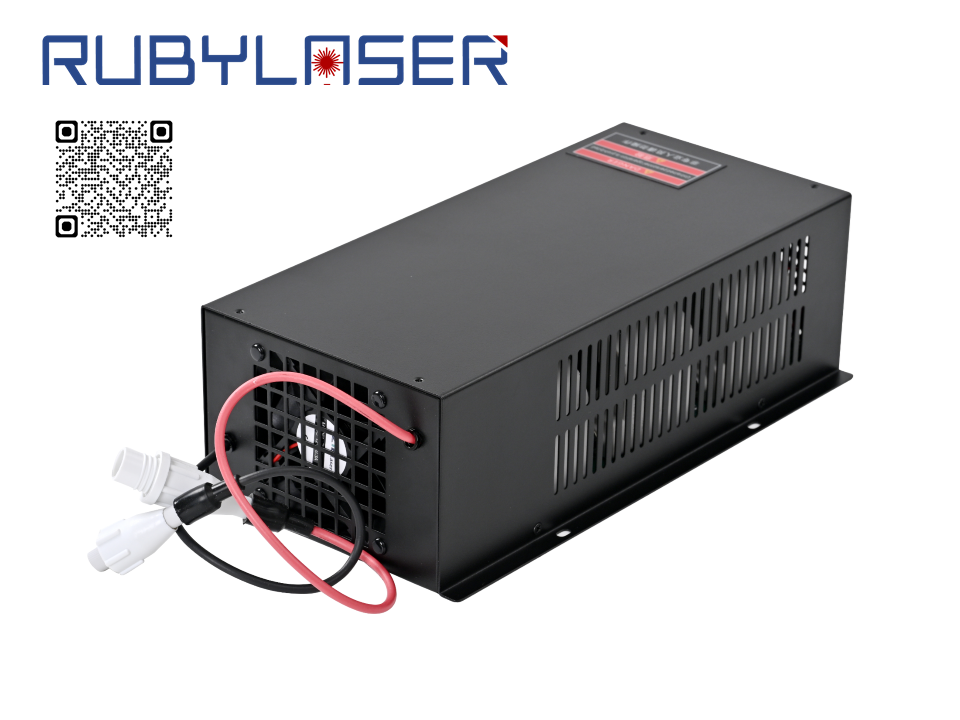 ZS-150W Co2 laser power source for 1850/2000mm 150-180W CO2 laser tube on 1325/1390 CO2 laser cutting machine from rubylasertech