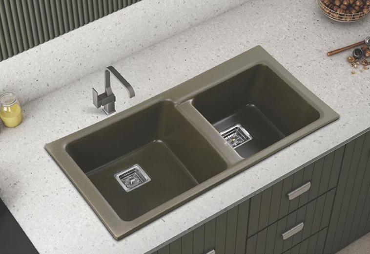 Quartz Skarmory Kitchen Sink  from Eldorado Stone✅