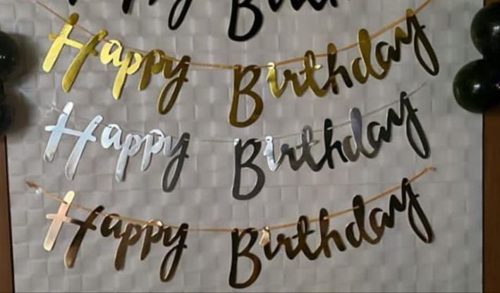 Multicolor Paper Birthday Party Hanging For Birthday Decorations from Gagandeep Birthday Items