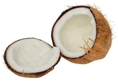 A Grade Solid Full Husked Coconut, Coconut Size: Medium