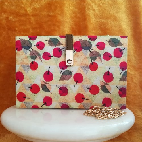 Printed MDF Clutch Handbags