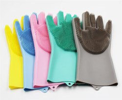 Silicone Scrubbing Gloves from Jackpot Durables