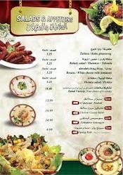 Menu Card Printing Services from Mera Print